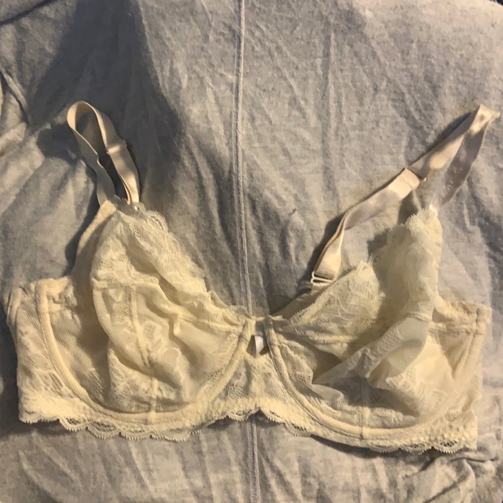 Calvin Klein Ivory Lace Bra